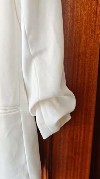 Blazer H&M Blanco Talla S