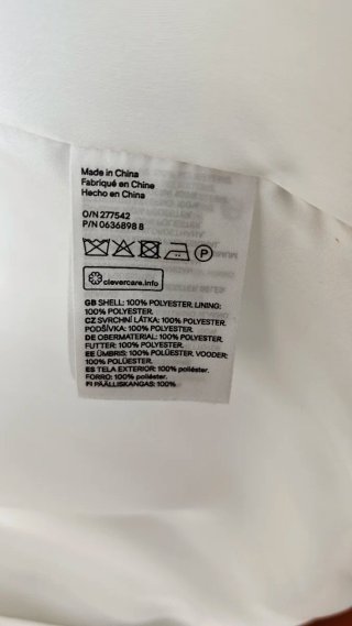 Blazer H&M Blanco Talla S