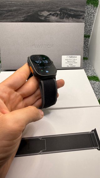 Apple Watch Ultra 3 Nero - Batteria 100%