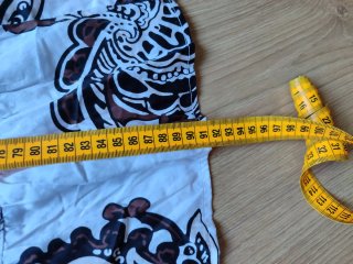 Vestido Mango Estampado Talla XL