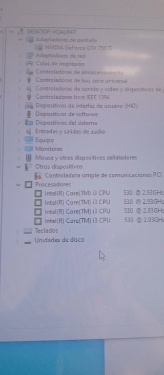 Ordenador de sobremesa HP Negro