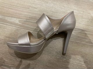Sandali eleganti NeroGiardini oro/argento