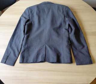Chaqueta americana H&M gris 12-13 años