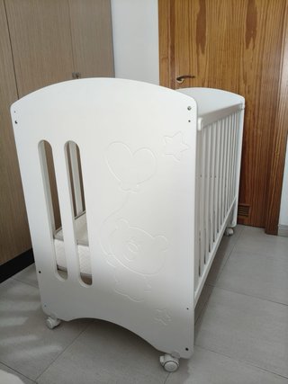 Cuna Micuna Globito 120x60cm Blanca