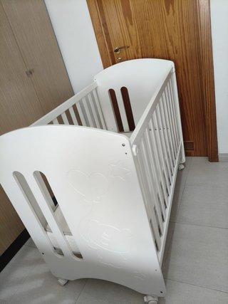 Cuna Micuna Globito 120x60cm Blanca