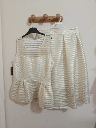 Conjunto Top y Falda TOP QUEENS