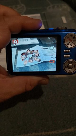 Fotocamera Fujifilm FinePix JX300 Blu 14 megapixel
