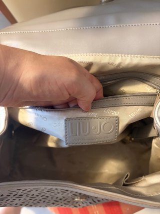 Borsa Liu Jo Grigia con Charm