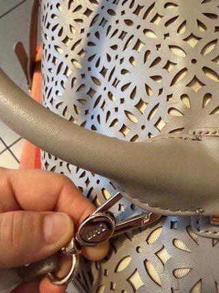 Borsa Liu Jo Grigia con Charm
