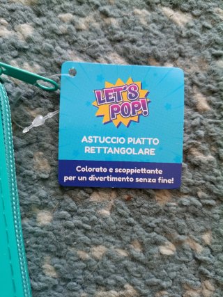 Astuccio piatto rettangolare Pop It