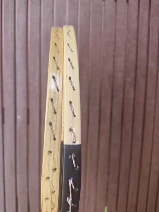 2 Racchette da Tennis in Legno Decorazione Vintage