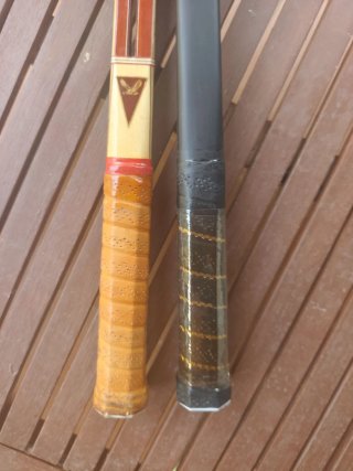 2 Racchette da Tennis in Legno Decorazione Vintage
