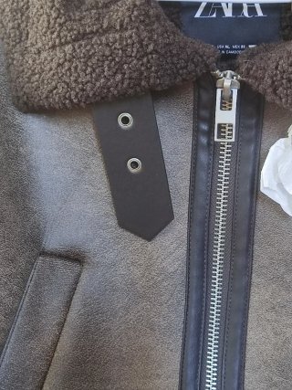 Cazadora  corta Zara doble faz