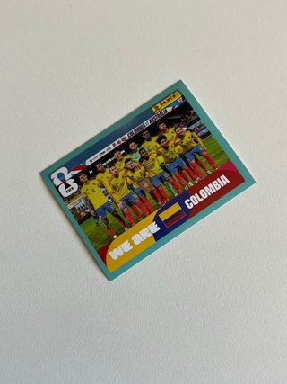 Cromo Panini Colombia Mundial