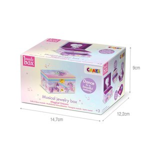 Craze joyero musical unicornio B0C1C93JRT