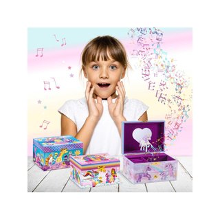 Craze joyero musical unicornio B0C1C93JRT
