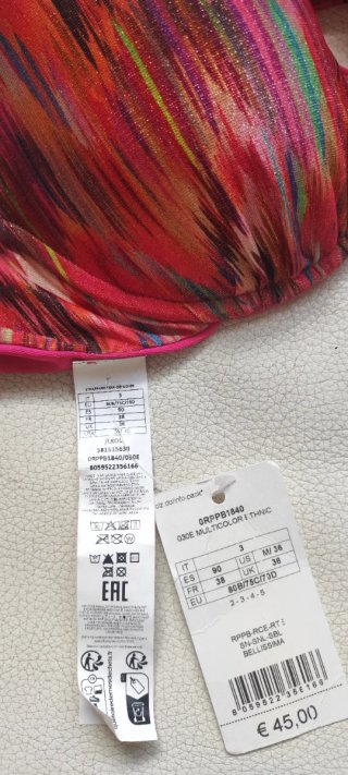 Bikini estampado nuevo talla única