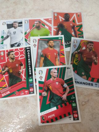 Colección cartas/cromos Eurocopa 2024