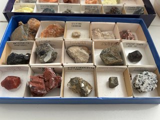 Collezione di minerali