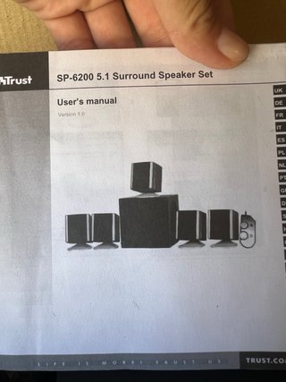 Trust SP-6200 SoundForce 5.1 Surround Speaker Set