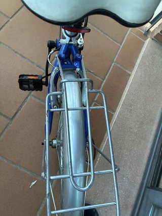 Bicicleta pieghevole Urban Life blu