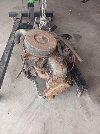 Motor Renault 4L 850cc completo