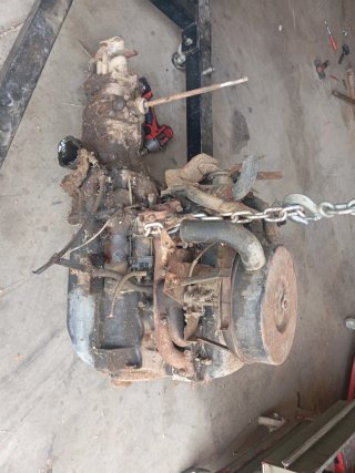 Motor Renault 4L 850cc completo