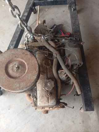 Motor Renault 4L 850cc completo