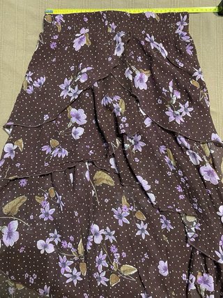 Falda midi asimétrica Just Paul T38