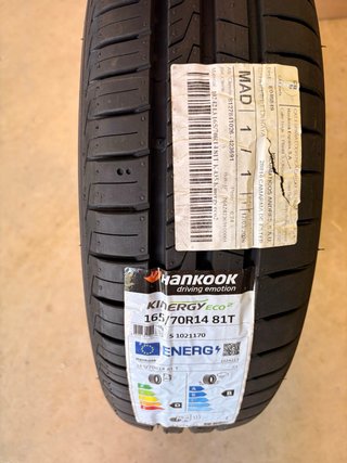 Neumático Hankook Kinergy Eco2 165/70R14 81T