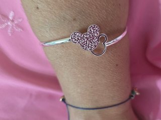 Pulsera Plata Mickey Mouse disney