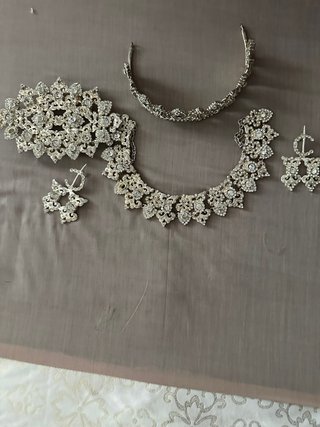 Juego de Joyas Plateadas