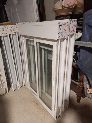 Ventanas aluminio 100x130 y 134
