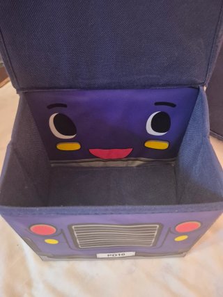Caja Almacenamiento Coche Policía Plegable