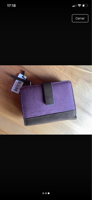 Bolso Parfois Morado y Marrón Nuevo
