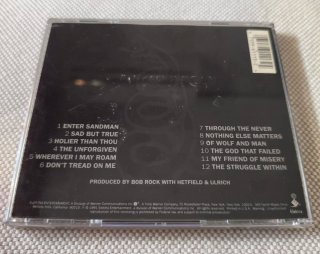 Metallica Black Album CD Primera Edición USA 1991