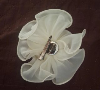 Foulard con fiore