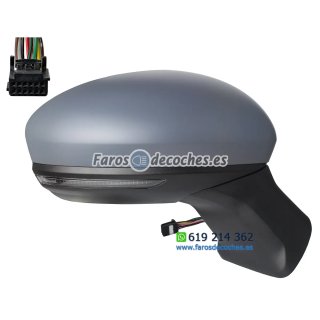 Espejo Retrovisor Completo Derecho Electrico Térm