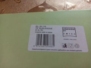 Set Sale e Pepe Giannini Tè Burlesque
