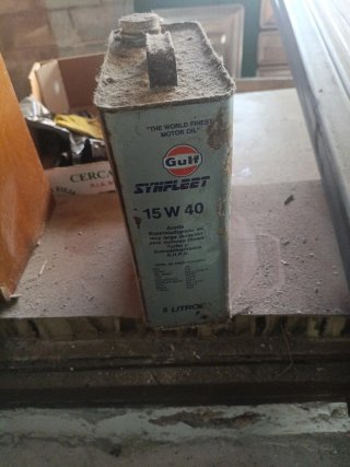 Lata Aceite Gulf Synfleet 15W40