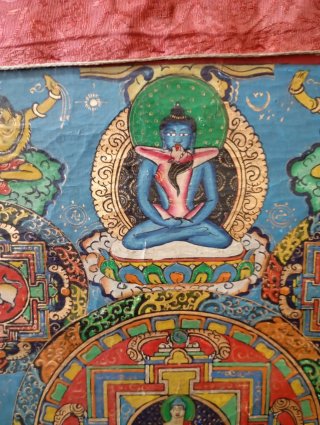Tangkha Buda Shakyamuni Tíbet
