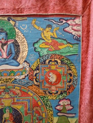 Tangkha Buda Shakyamuni Tíbet
