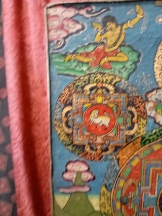 Tangkha Buda Shakyamuni Tíbet