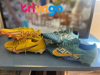 Botas de fútbol Nike Amarillas Talla 43