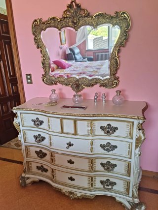 Cama estilo colonial portugués