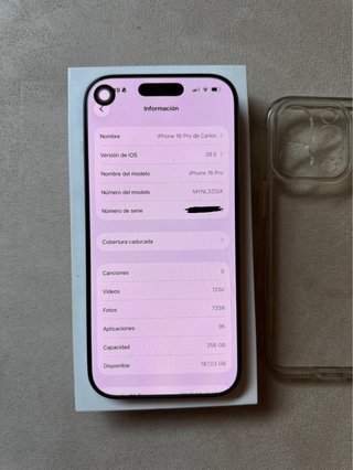 iPhone 16 PRO 256gb
