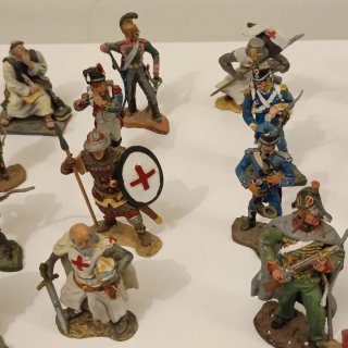 Lotto di 54 Soldatini in Piombo