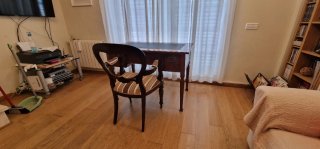 Escritorio y Butaca de Madera