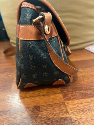 Borsa Kenzia tracolla pelle marrone