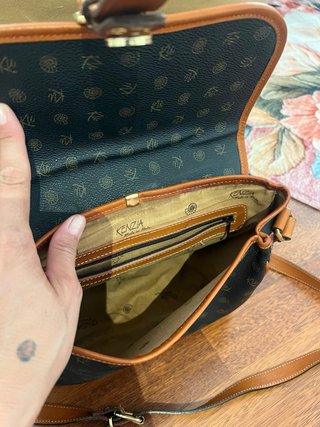 Borsa Kenzia tracolla pelle marrone